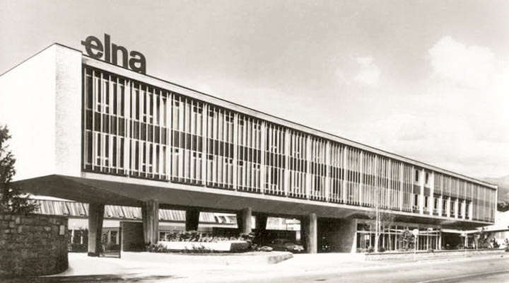 Biura firmy Elna w Genewie
