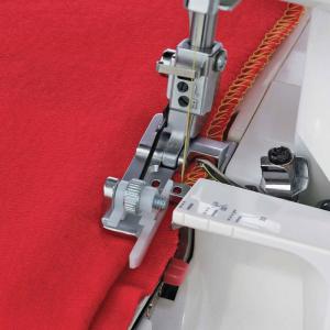  Stopka do ściegu krytego do owerloków Janome, fig. 1 