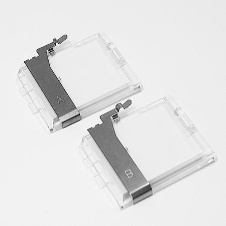 Zestaw dwóch płytek do wszywania kordu i cienkich wypustek